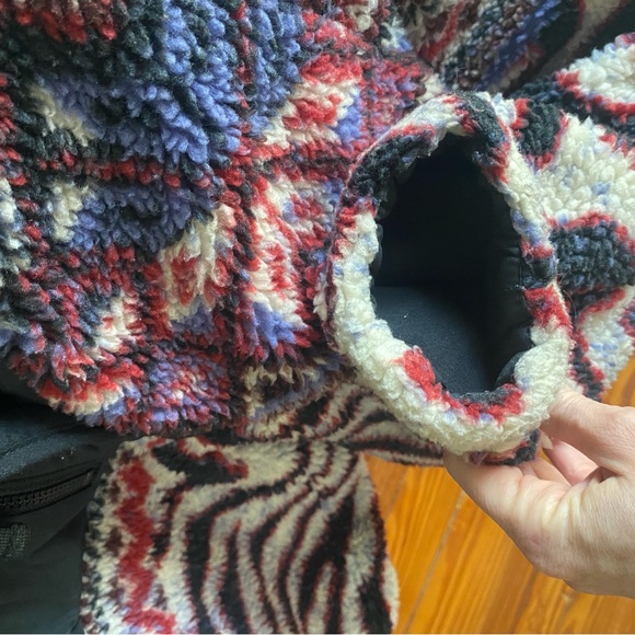 FP Movement Rocky Ridge Pullover in Purple Zebra Combo Size S - Picture 9 of 15